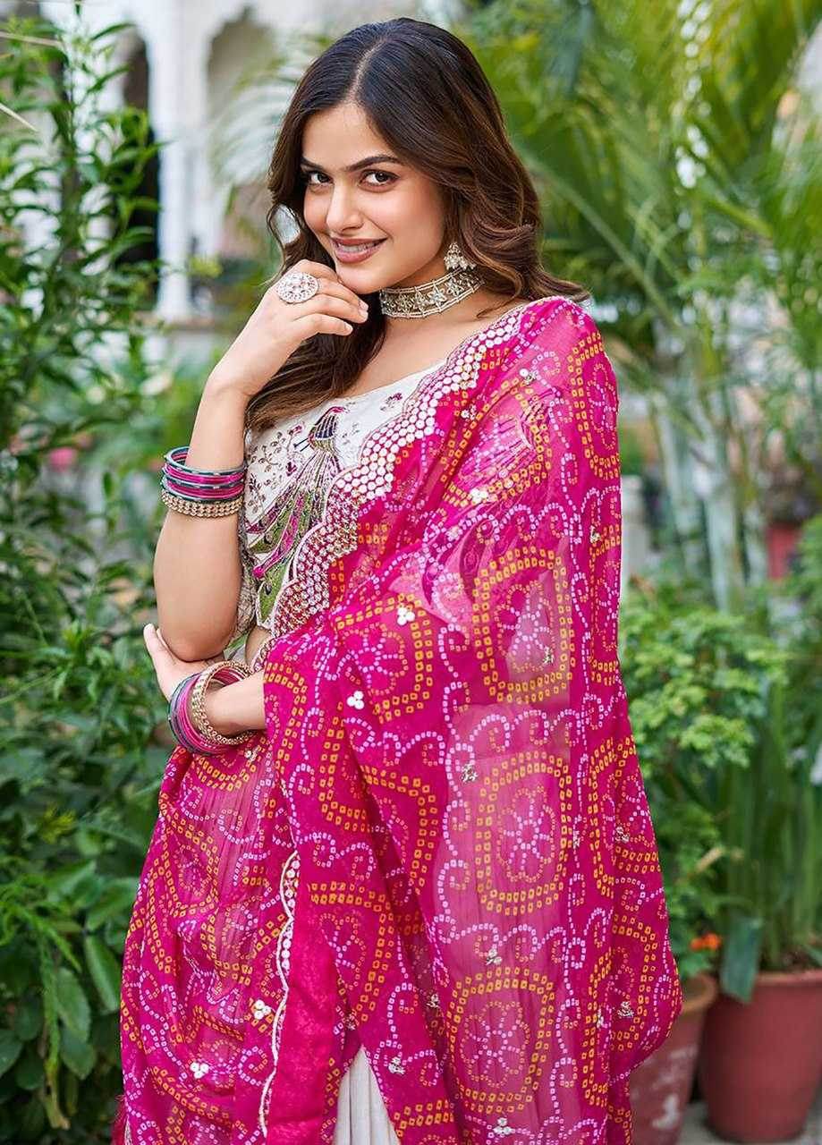 Chinon Embroidered Lehenga - MYLUXURY LANE ENTERPRISE